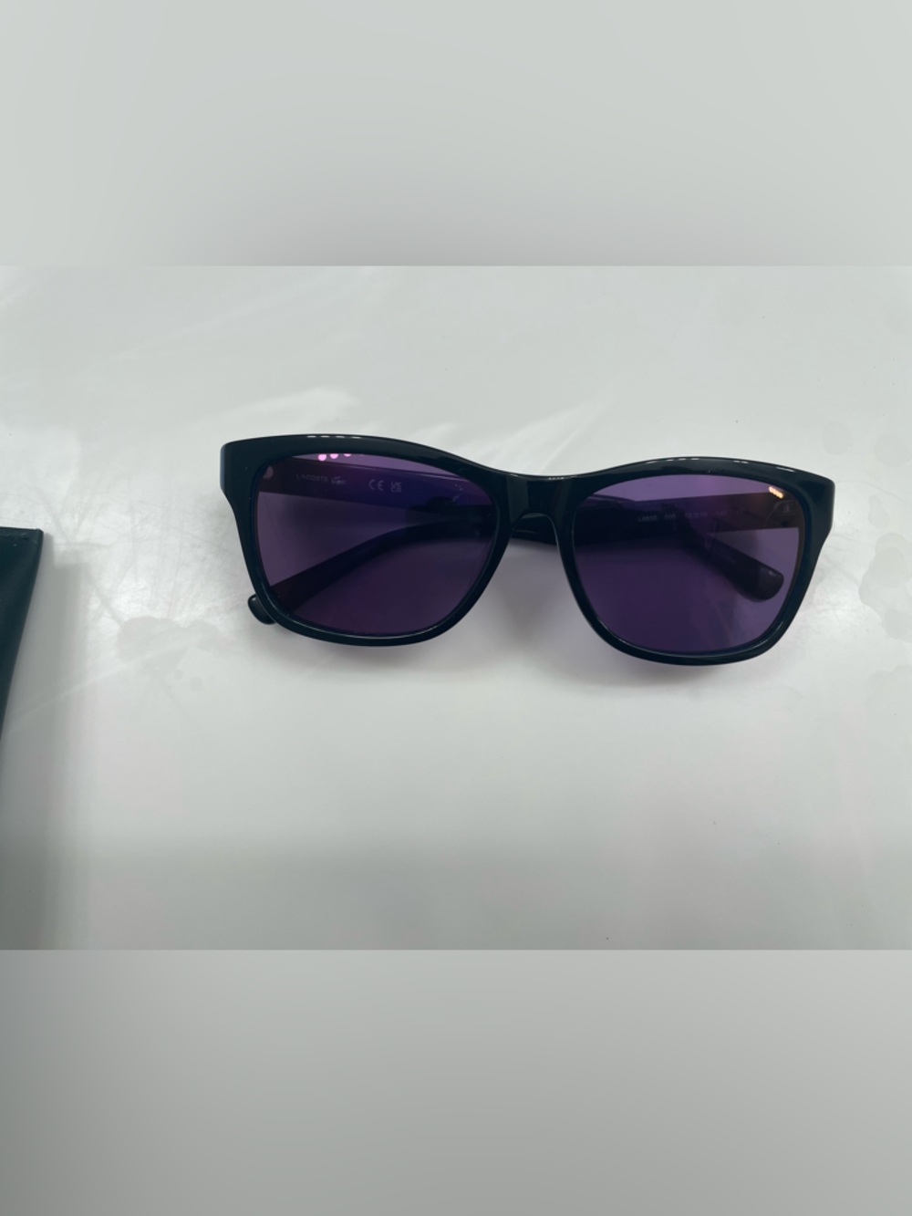 Lacoste Black and Blue Men's Sunglasses